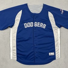 Y2K Dynasty Series Los Angeles Dodgers Blue Jersey Size XXL