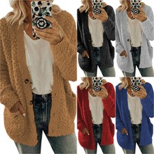 Charming Plus Size Women Bear Coat Fleece Jaet In Multiple Sizes And Colors