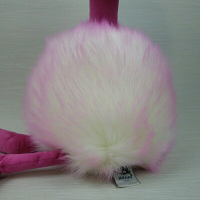 Jellycat Raspberry Ripple Pom Pom Plush Bird Pink Stuffed Animal