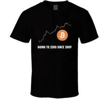 Bitcoin Going To Zero Since 2009 T Shirt