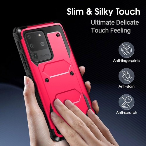 For Samsung Galaxy S20/+/S20 Ultra/FE Dual Layer Rugged Clip Holster Case Cover - Picture 35 of 74
