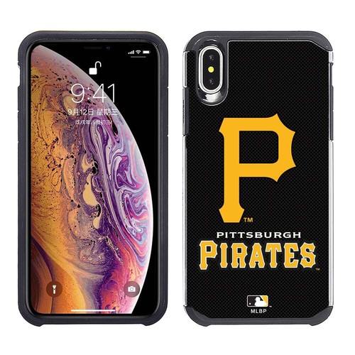 Official MLB ShockProof Hybrid Cover Case for Cell Phone - Pittsburgh Pirates - Photo 5 sur 5