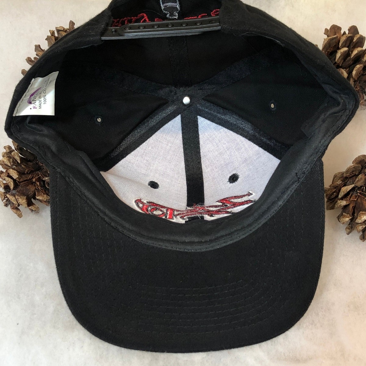 Vintage 90s ZZ Top Rhythmeen Album Rock Band Snapback Hat Cap