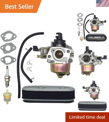 #ad #ad Efficient Carburetor for Honda 5.5hp Mowers Includes Air Filter Tune Up Kit $29.05