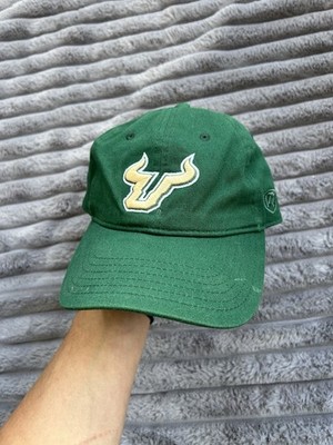 Size (One Size) Top of the World Green South Florida Bulls Clean Up Adjust Hat