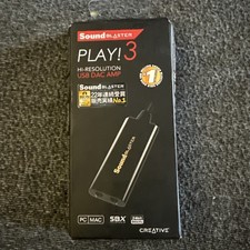 Creative Sound Blaster Play 3 Hi-Res USB DAC AMP Audio Adapter SB1730