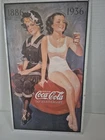 Coca-Cola Vintage Style 50th Anniversary Metal Sign Poster 1886-1936 16"x9.5"