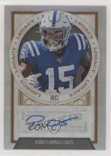 2019 Chronicles Legacy Update Rookies Signatures 75/99 Parris Campbell Auto on1