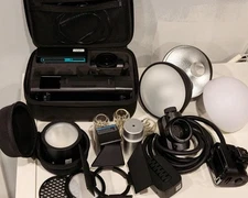 Flashpoint eVOLV 200 Pro w/ Extension Head, H200R Round Head (Godox AD200 Pro)