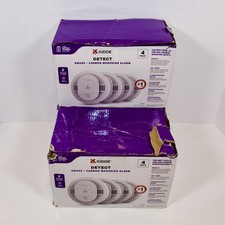 Kidde Detect Smoke Carbon Monoxide Alarm 4 Pack  30CUDR White