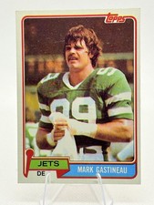 1981 Topps - Mark Gastineau #342 Rookie Card New York Jets