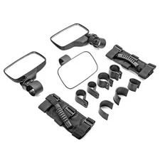 Roll Bar Rear Side Center View Mirror For Textron Stampede 900 Kymco UXV ZFORCE