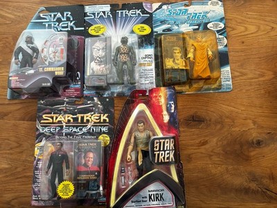 Playmates/art Asylum Star Trek 5 X  Figuren Konvolut 93 94 97 99 2003