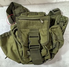 ROTHCO ADVANCED TACTICAL BAG MOLLE COMPATIBLE DURABLE POLYESTER Army Green