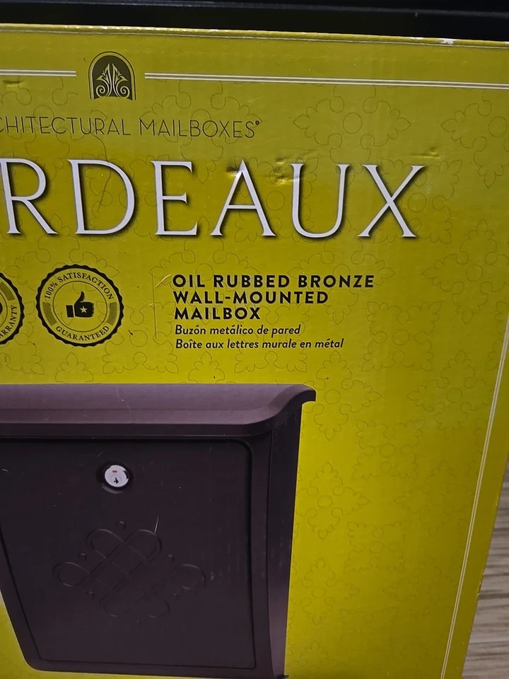 Architectural Mailboxes Bordeaux Rubbed Bronze Medium Wall Mount Mailbox - Image 2 of 4