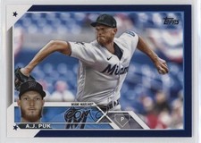 2023 Topps Update Retail Royal Blue AJ Puk #US19 16na