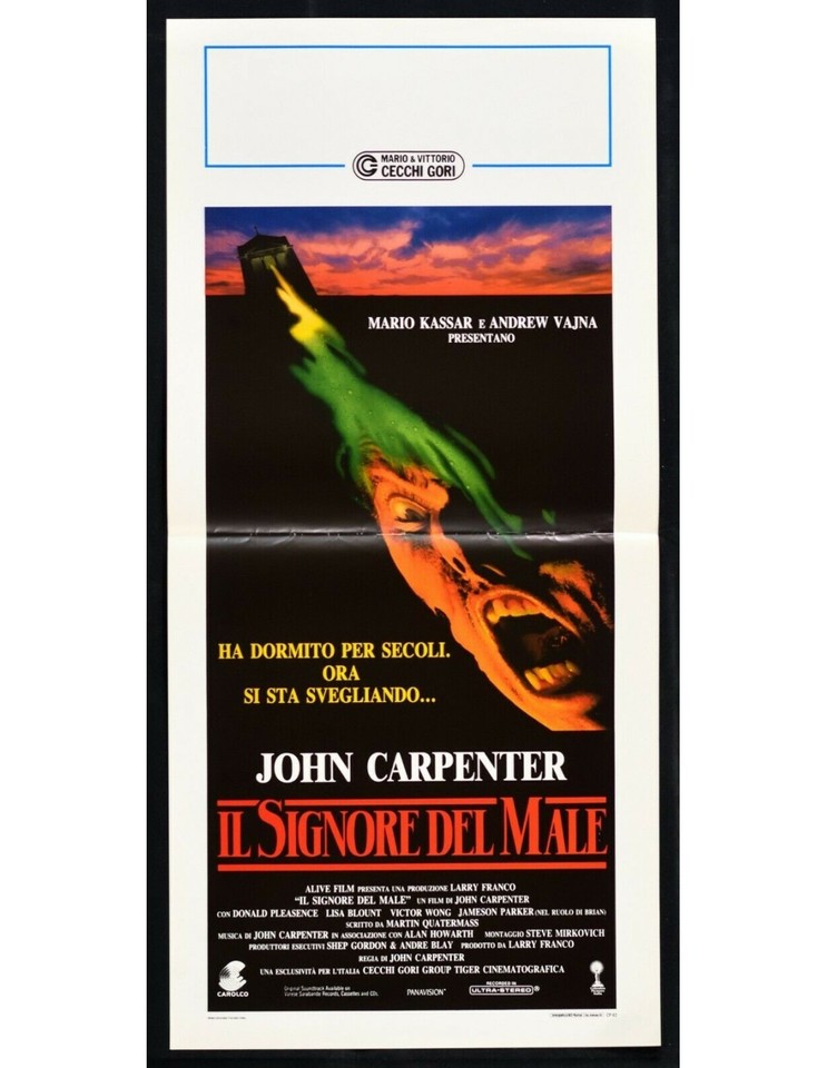 Locandina di Il signore del male (1987)