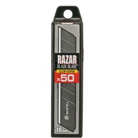 Tajima Cutterklinge 18 Mm Razar Black Box Inh. 50 StüCk, LCB50RB-50H