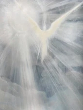 “ Repent “ Angel painting