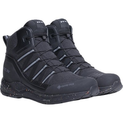 TCX Speedtrek GTX Motorradschuhe Schwarz Touring Schuhe Gore Tex wasserdicht