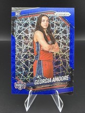 2025 Panini Prizm WNBA - Georgia Amoore #103 Blue Velocity Prizm (RC) Mystics