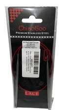 ChiaoGoo RED Lace Stainless Steel Circular Knitting Needles Size US 8 5mm  24"