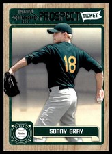 2011 Playoff Contenders Prospect Ticket Sonny Gray Rookie Oakland Athletics