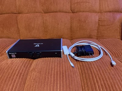 Apogee Element 24 W/ Thunderbolt 3 To Type C Adapter