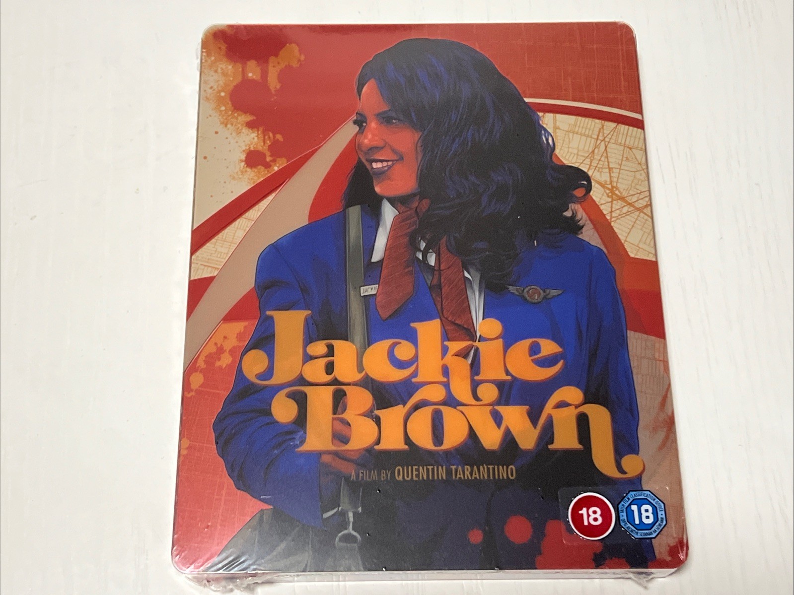 Quentin Tarantino Jackie Brown 4K UHD Blu-ray SteelBook U.K. Exclusive