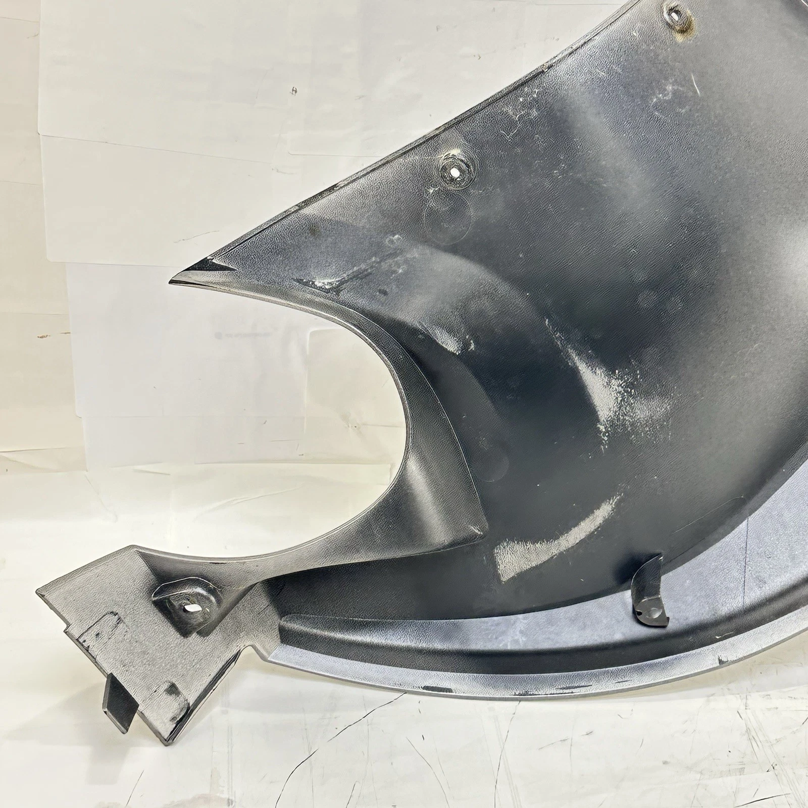 2012 CAN-AM SPYDER RT-S SE5 RIGHT SIDE FAIRING COWL PANEL BODY PLASTIC SILVER