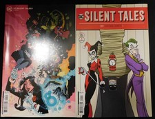 DC SILENT TALES 1 A B VARIANT COMIC LOT GUSTAVO DUARTE MOON GABRIEL BA 2023 NM