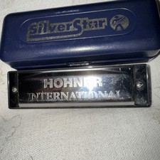 Hohner International Silverstar harmonica In The Key C Very good condition