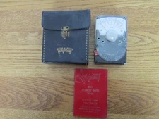 Vintage Triplett Model 310 Analog VOM with Manual and Case