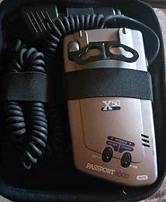 Escort Passport 8500 X50 Radar Detector Red Display Complete Travel Case