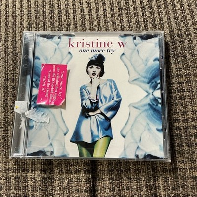 KRISTINE W ONE MORE TRY 1996 CD MAXI-SINGLE OOP RCA PRINT 5TRX