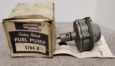 NOS (New Old Stock) CAPAC Factory Rebuilt Fuel Pump 4704R. ( 00 )