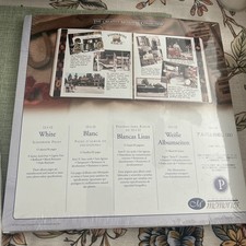 Brand New Creative Memories Refill Pages White 12X12 15 Sheets Old Style 2004
