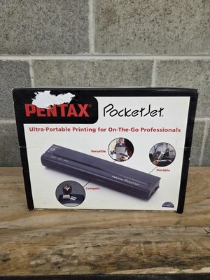 Vintage Pentax Pocket Jet 3 Thermal Printer and Accessories