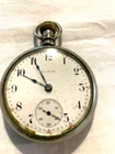 antique elgin open-face pocket watch