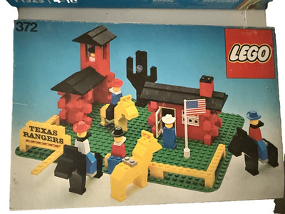 Lego 372 Texas Rangers Legoland 1977 Vintage Original mit Box