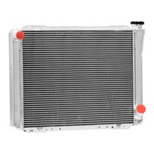 26 X 19 2 Row Aluminum Radiator Fit Chevy Gm Sbc Bbc Mt Universal