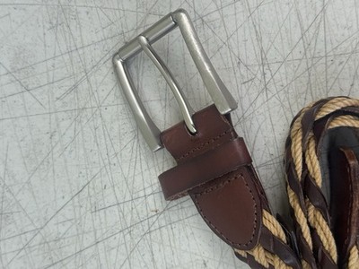Trafalgar Leather Braided/woven Belt Men display picture 3