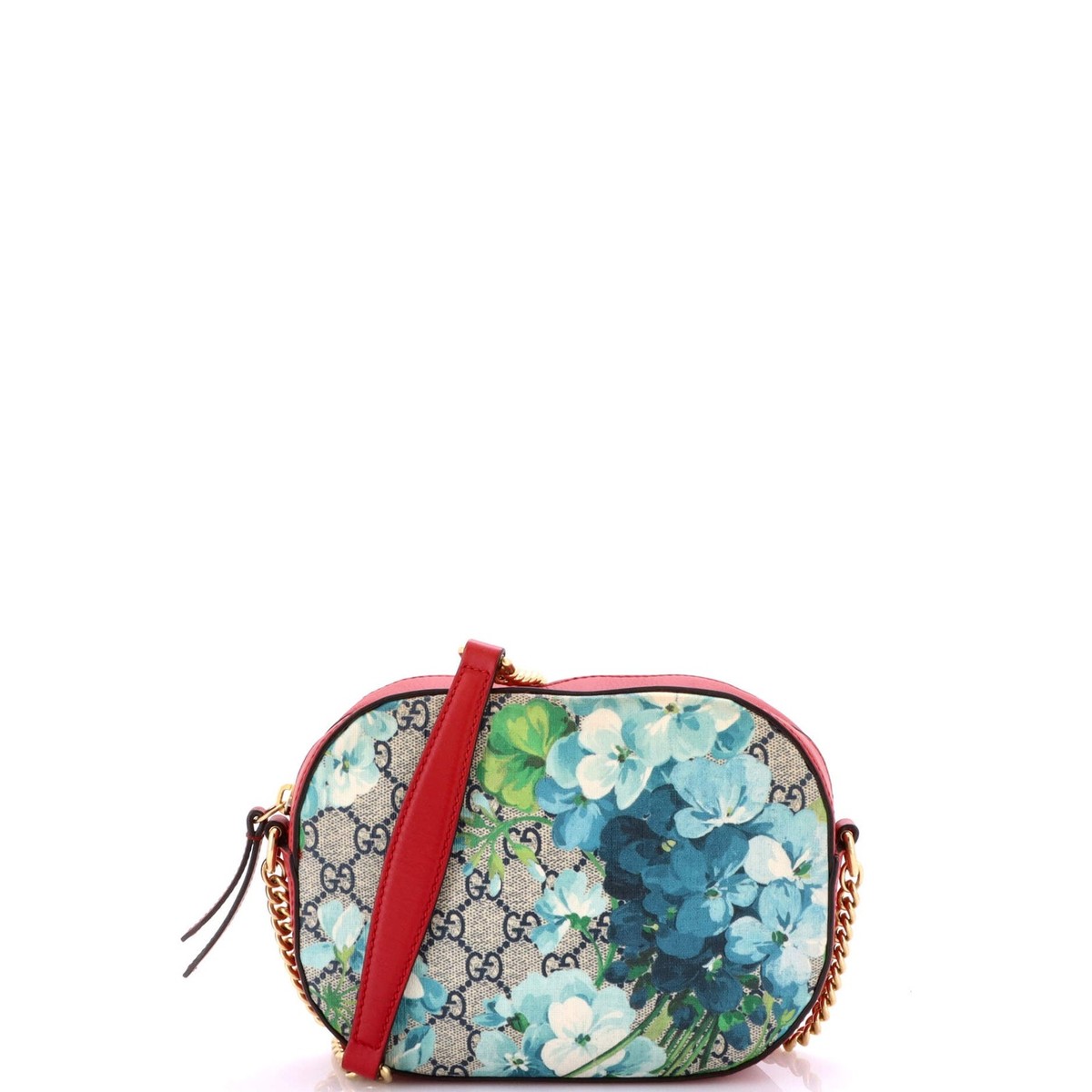 Small Gucci Bloom Pochette Gucci Chain Crossbody Bag Blooms Print