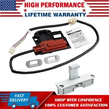 W10404050 Washer Lid Lock Latch Switch Assembly For Whirlpool Kenmore Maytag