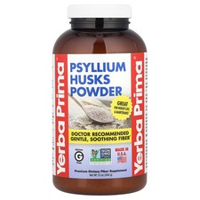 Yerba Prima Psyllium Husks Powder 12 oz 340 g Gluten-Free