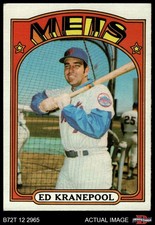 1972 Topps #181 Ed Kranepool Mets 4.5 - VG/EX+