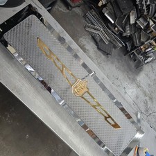 73-1987 Chevy C10 Ck Truck Chrome Dual Weave Mesh Grille Gold Tiarra Wing