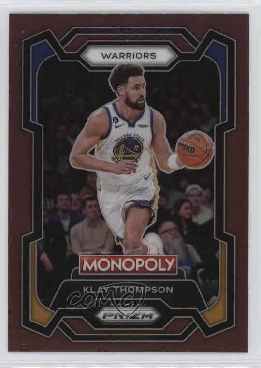 2023-24 Panini Prizm Monopoly Brown Prizm 219/249 Klay Thompson #29 10p6