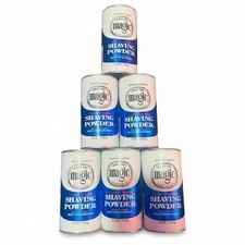 6 SoftSheen Carson Magic Shaving Powder Regular Strength 5 oz Shave Lot of 6