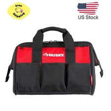 15 in. 8 Pocket Zippered Tool Bag